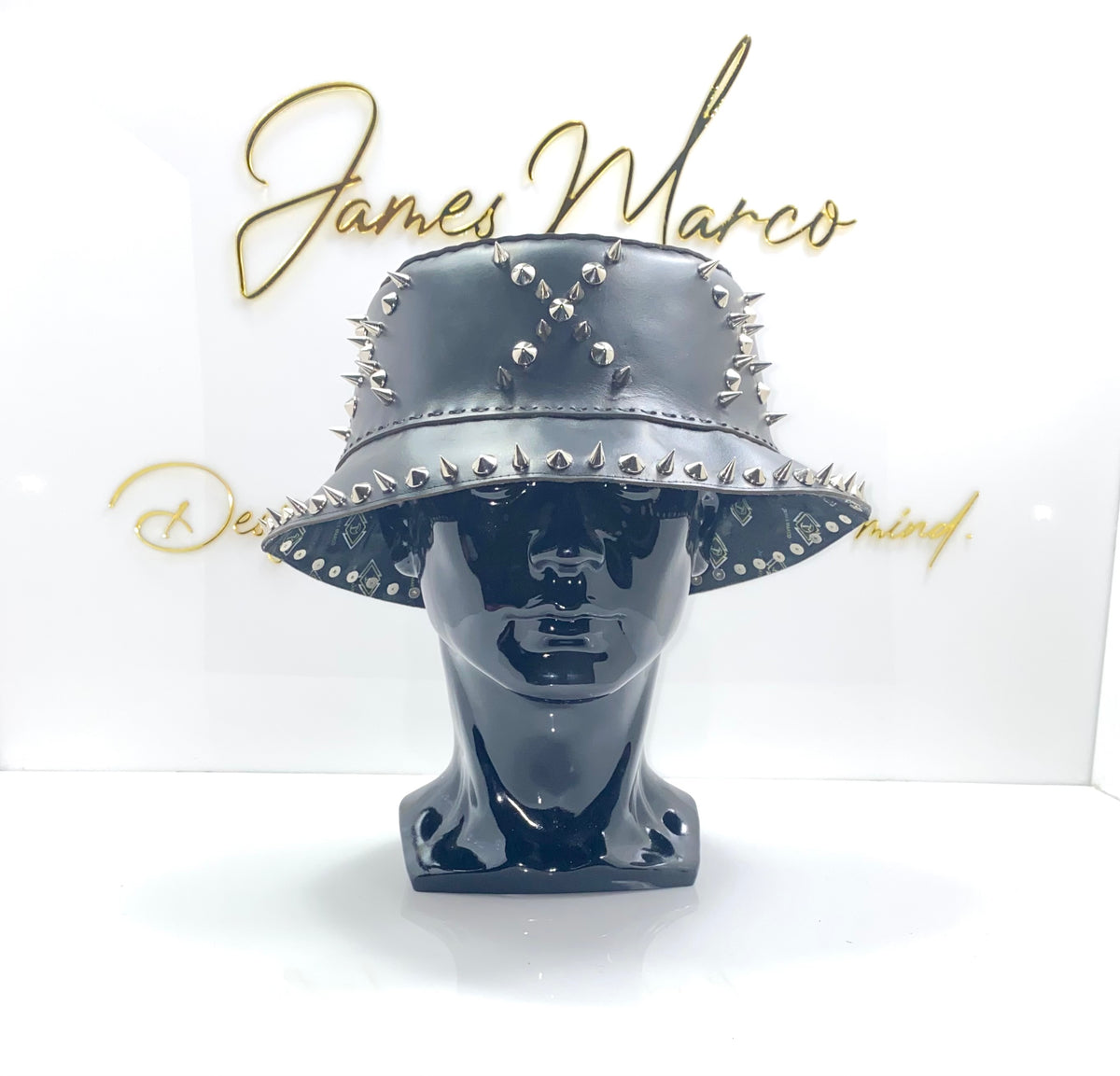 Leather Bucket Hat – James Marco